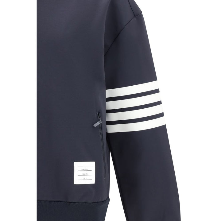 Men’s Thom Browne Blue Viscose Bomber