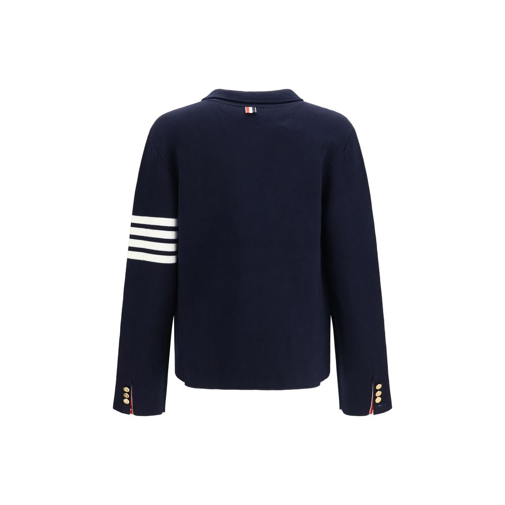 Men’s Thom Browne Blue Wool Oves Aries Full-length Jacket