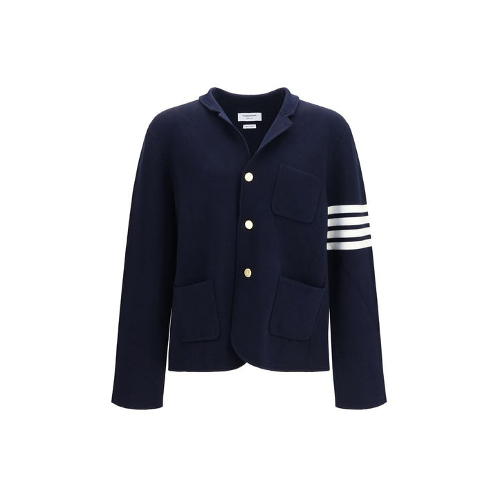 Men’s Thom Browne Blue Wool Oves Aries Full-length Jacket