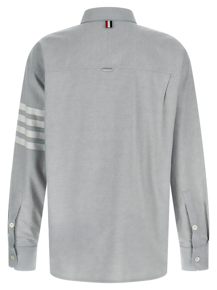 Thom Browne Gray Cotton Blouse