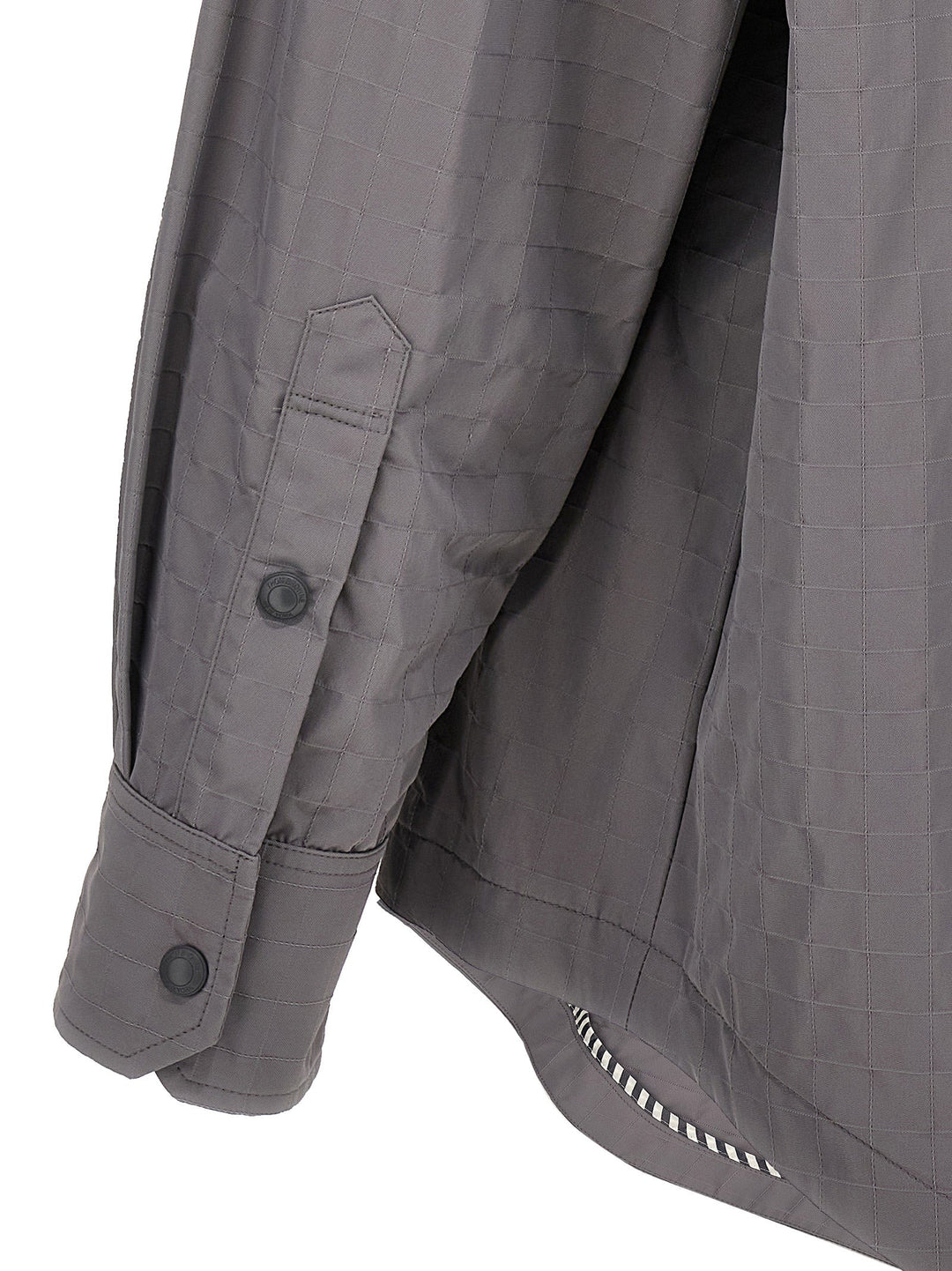 Thom Browne Gray Polyamide Blouse