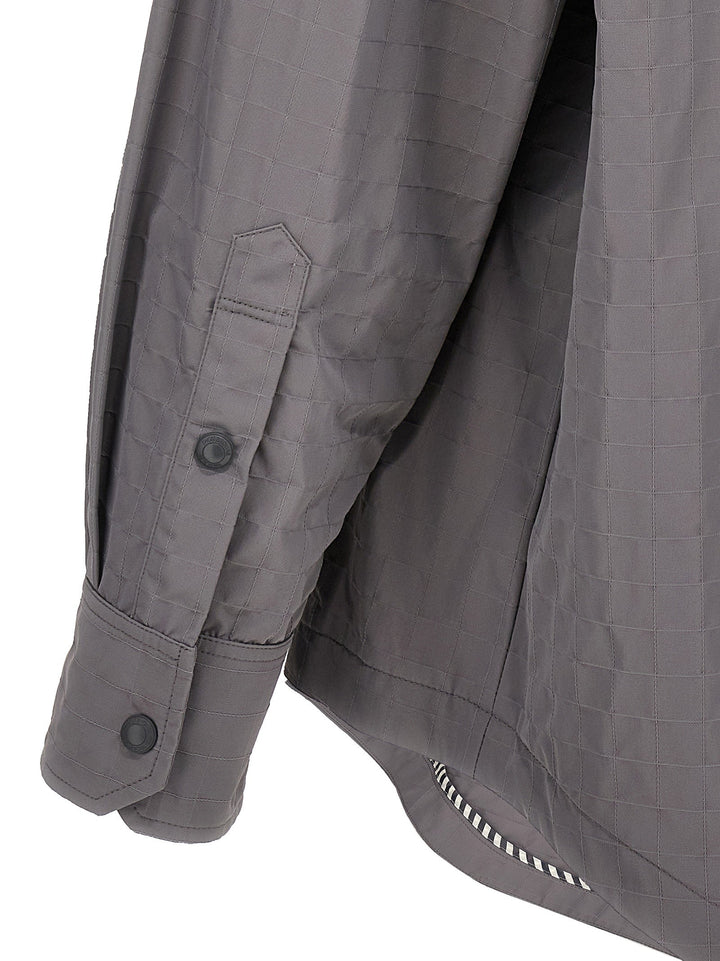 Thom Browne Gray Polyamide Blouse
