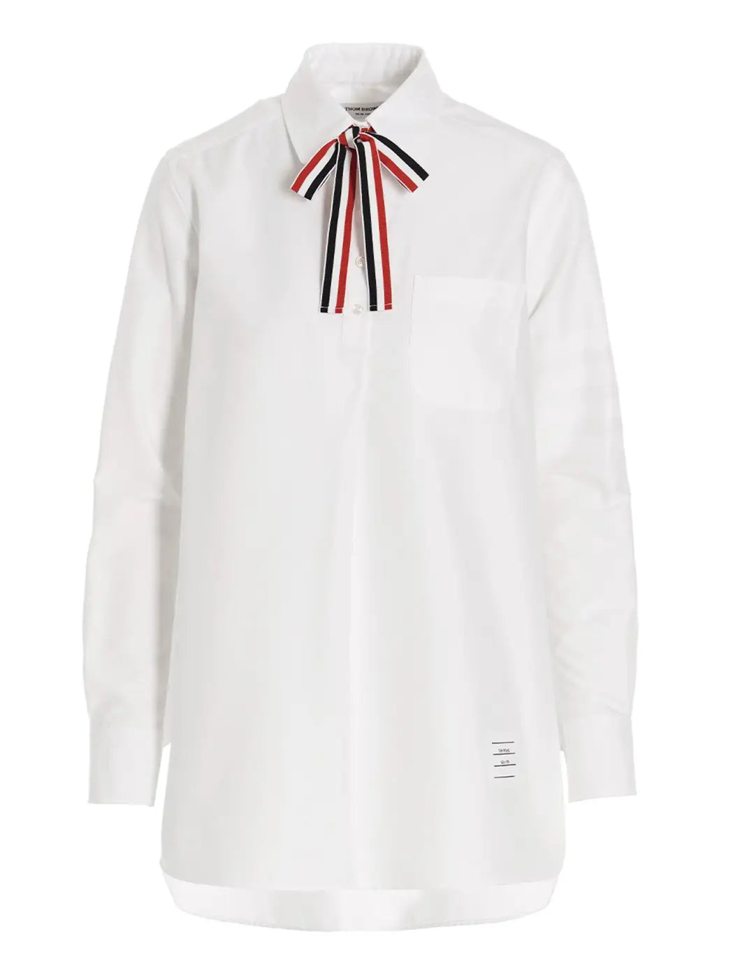 Men’s Thom Browne White Cotton Blouse