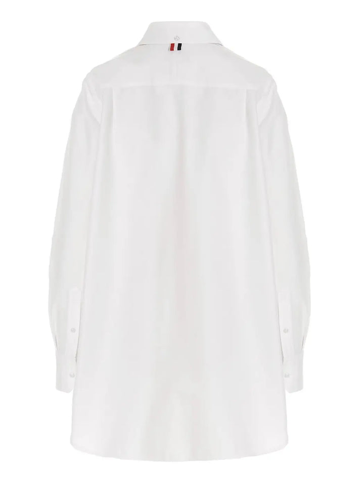 Men’s Thom Browne White Cotton Blouse