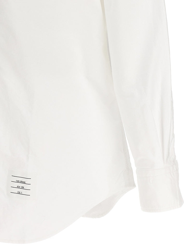 Thom Browne White Cotton Blouse