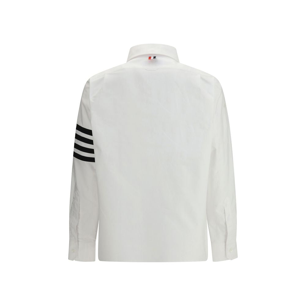 Men’s Thom Browne White Cotton Dress Shirt