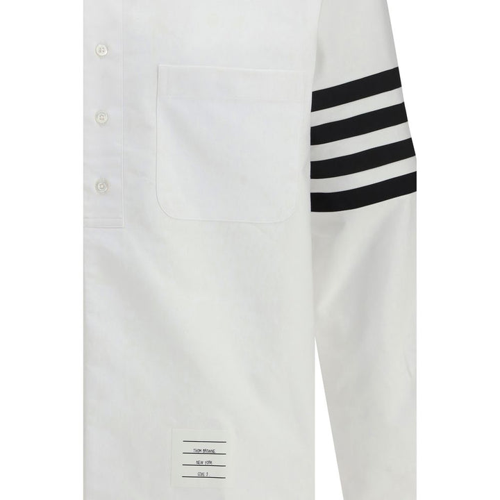 Men’s Thom Browne White Cotton Dress Shirt