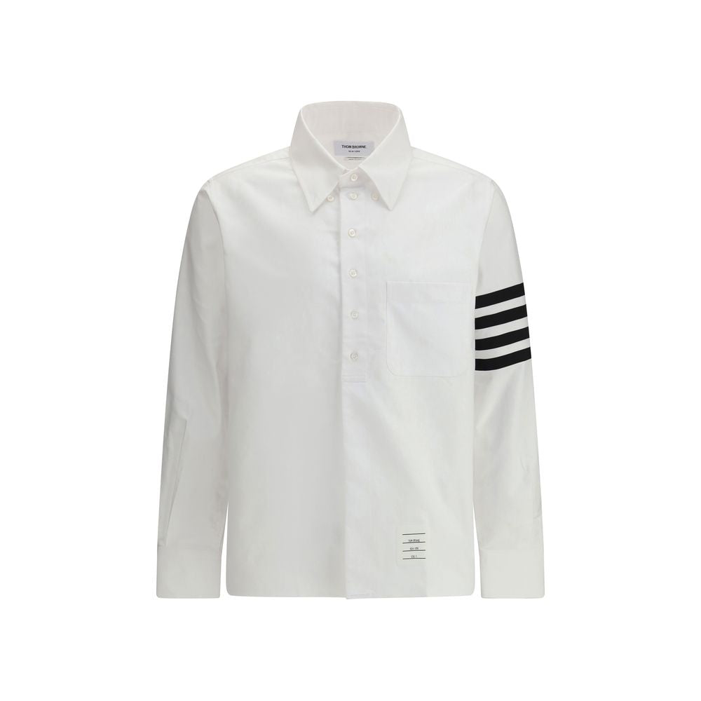 Men’s Thom Browne White Cotton Dress Shirt