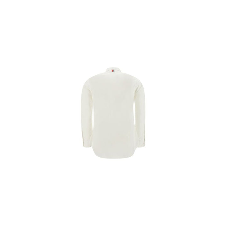 Thom Browne White Cotton Shirt