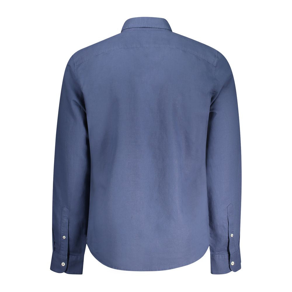 Men’s Timberland Blu Linen Men Shirt