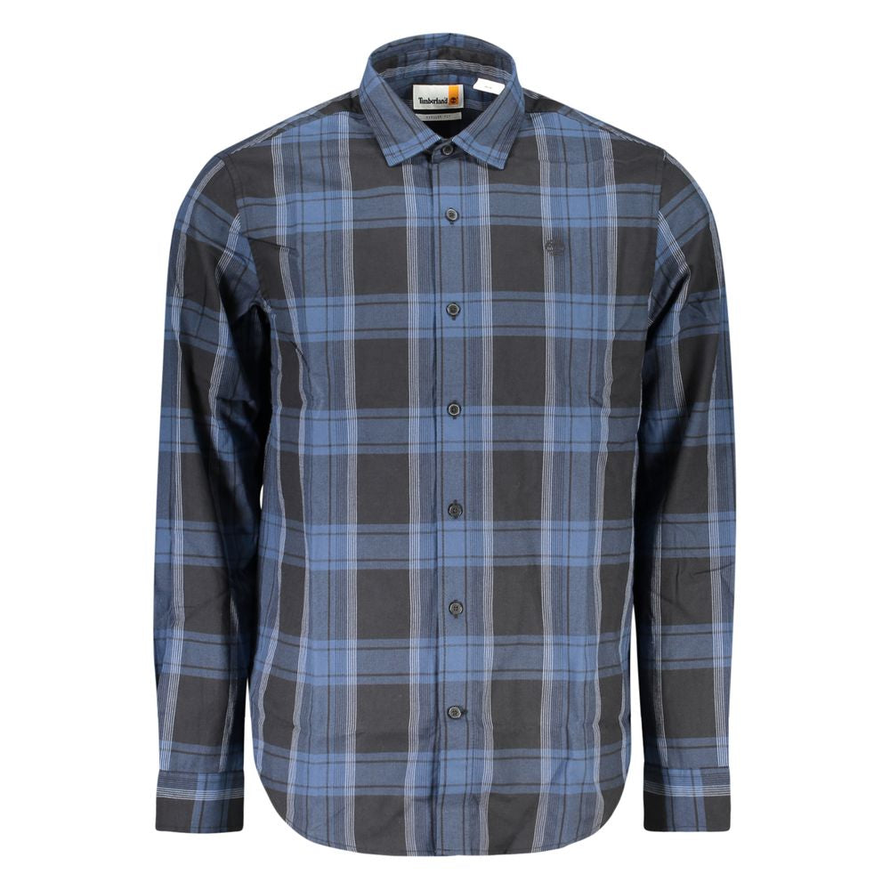 Timberland Blue Cotton Men’s Shirt