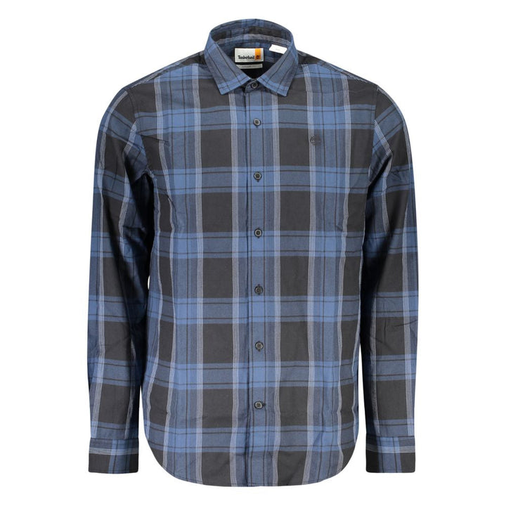 Timberland Blue Cotton Men’s Shirt