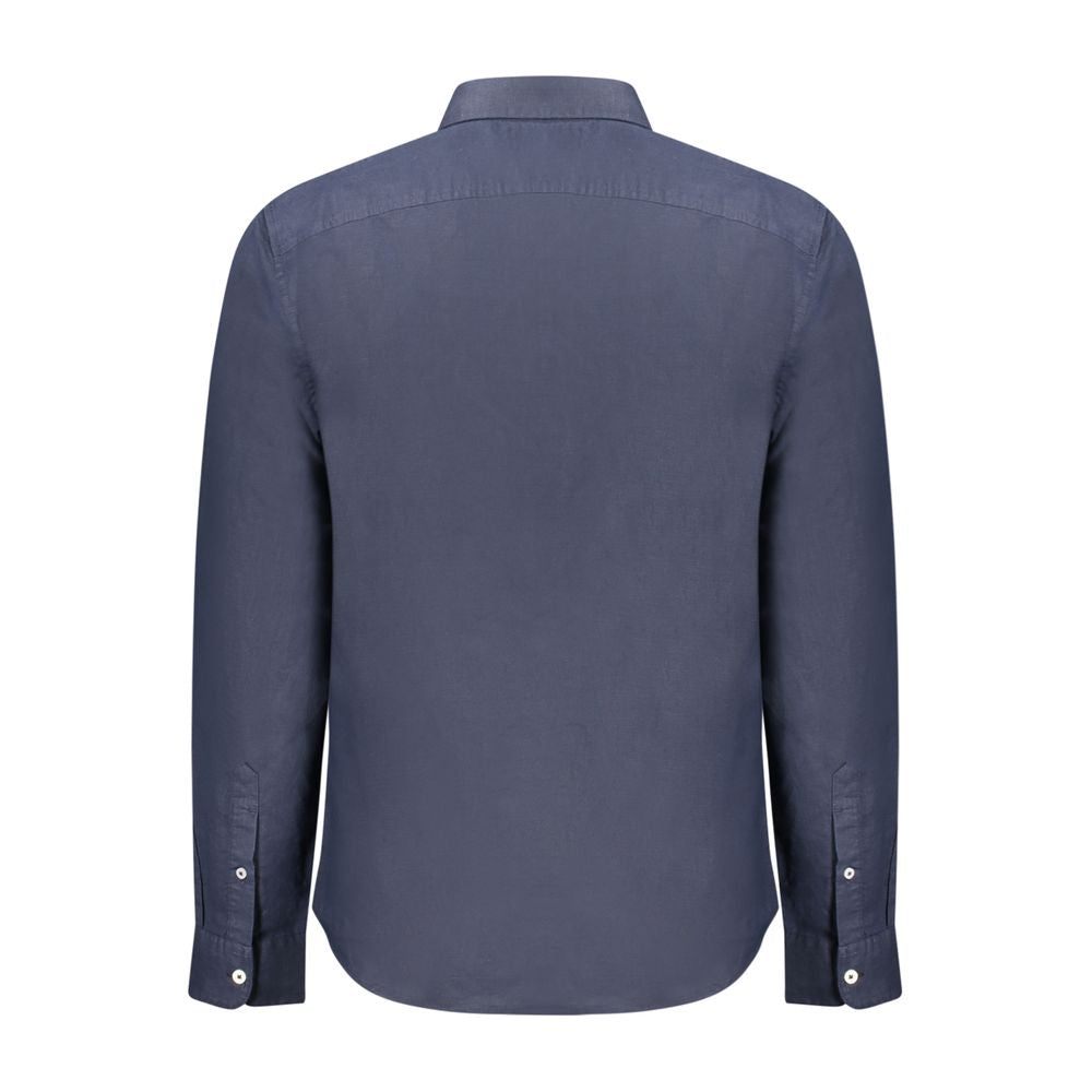 Men’s Timberland Blue Linen Men Shirt