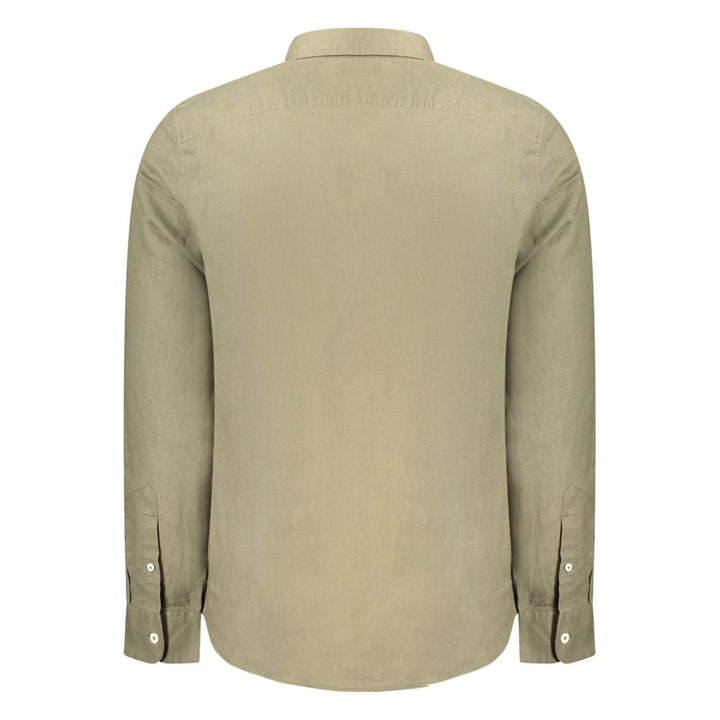 Timberland Verde Linen Men Shirt