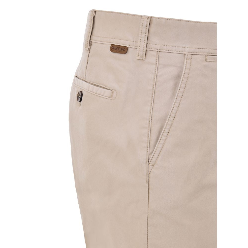 Men’s Tom Ford Beige Cotton Chino Pants