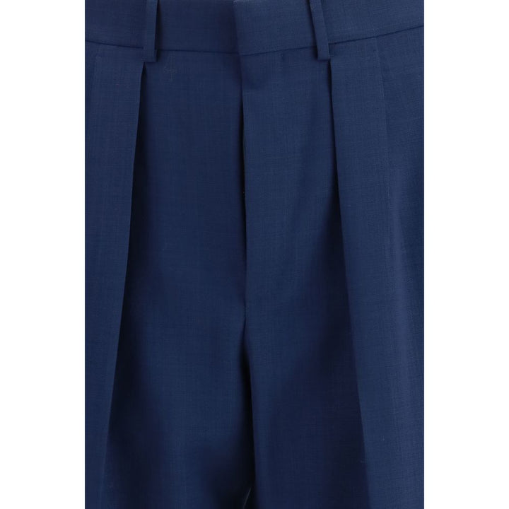Men’s Tom Ford Bicolor Wool Oves Aries Dress Pants
