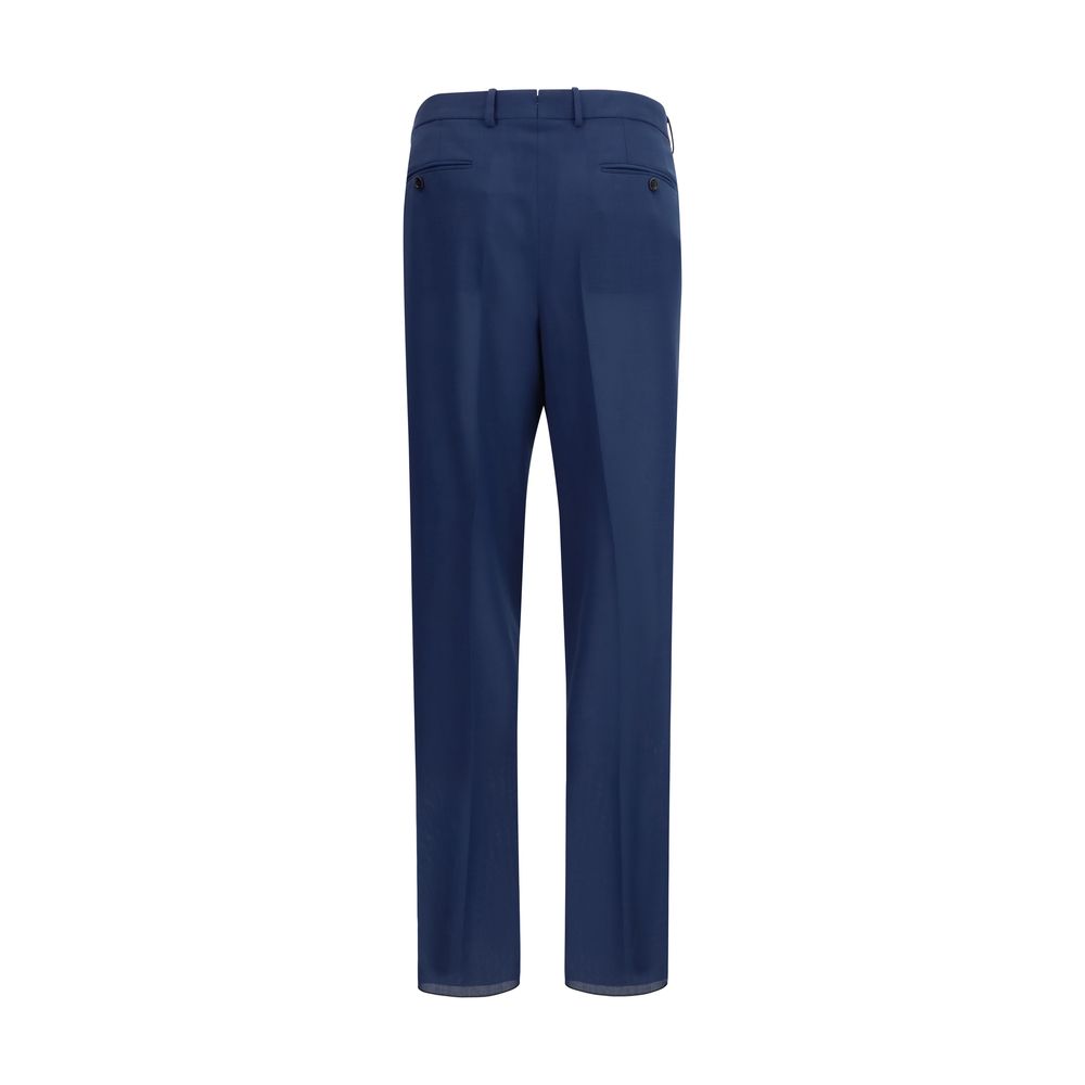 Men’s Tom Ford Bicolor Wool Oves Aries Dress Pants
