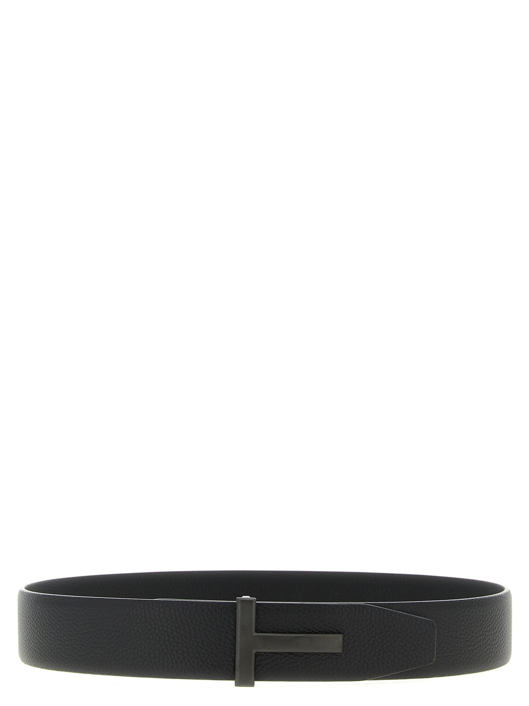 Tom Ford Black Calfskin Belt