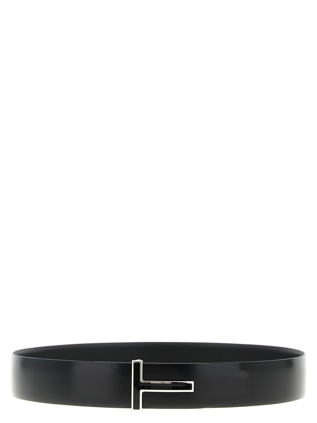 Tom Ford Black Calfskin Regular Belt