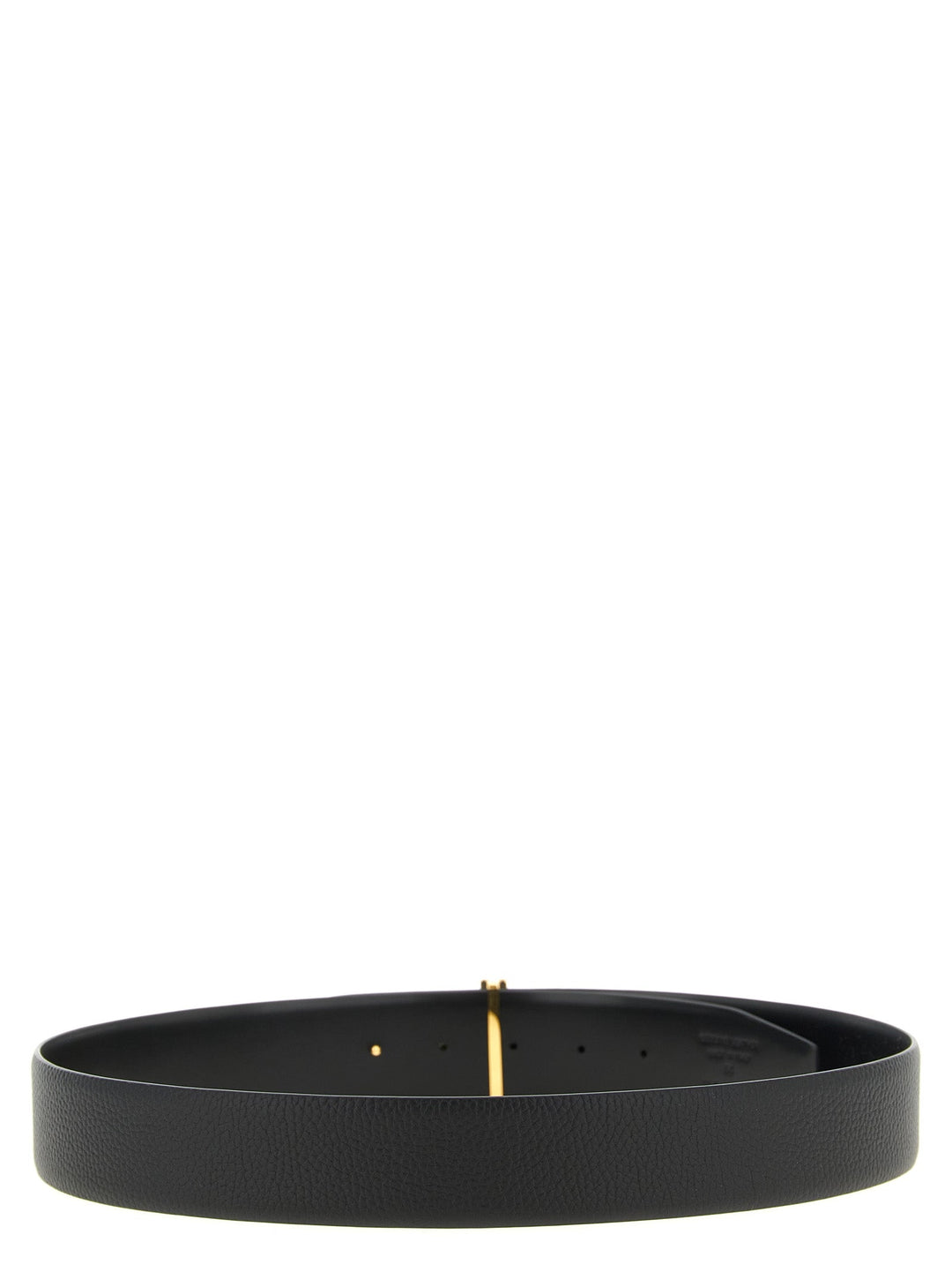 Tom Ford Black Calfskin Regular Belt