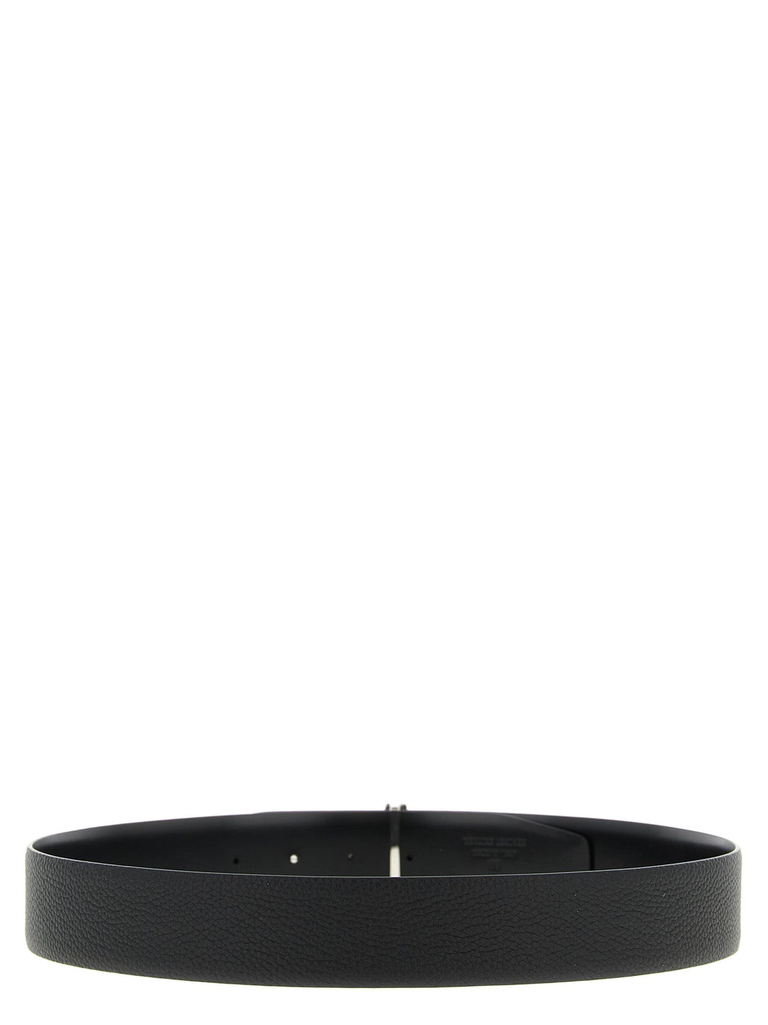 Tom Ford Black Calfskin Regular Belt