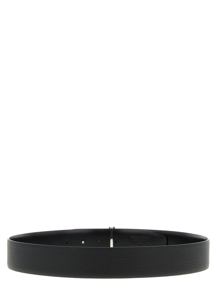 Tom Ford Black Calfskin Regular Belt