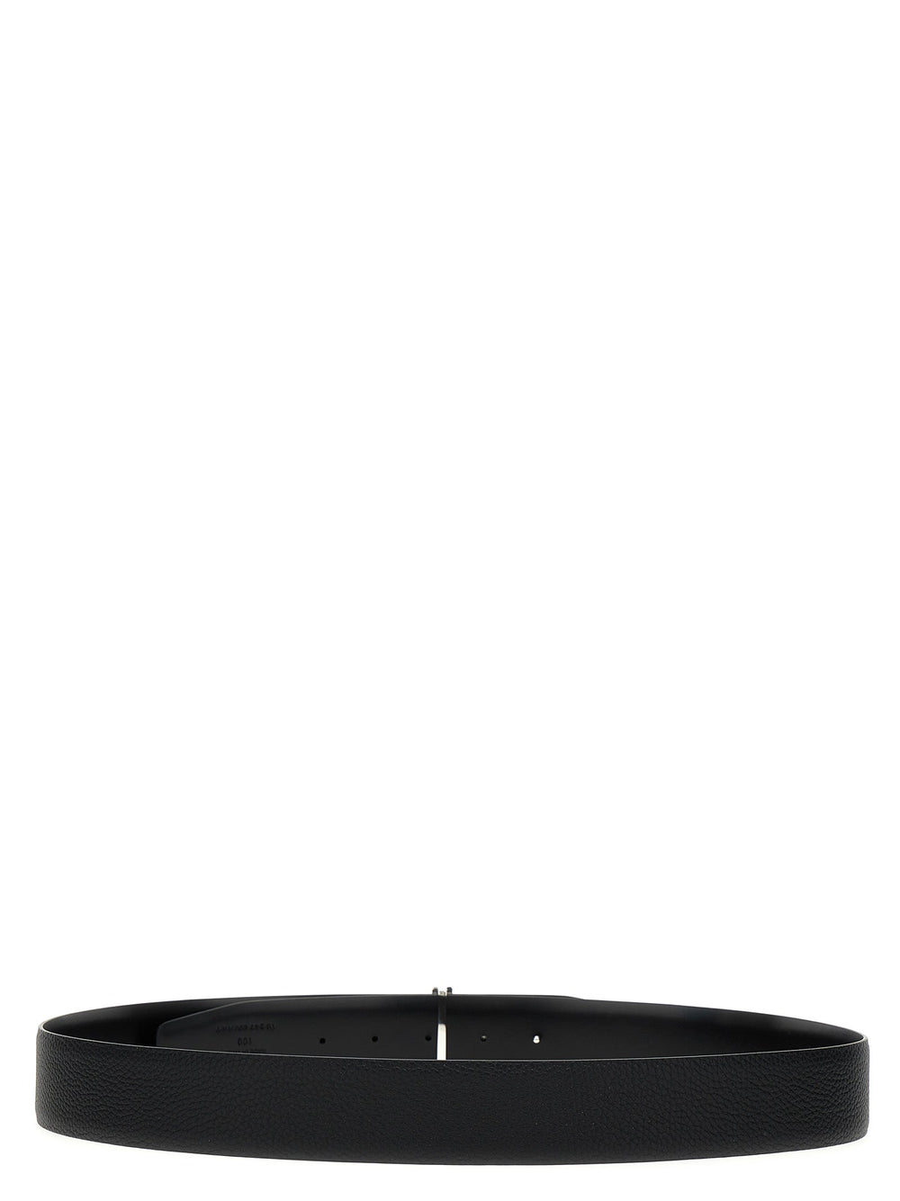 Tom Ford Black Calfskin Regular Belt