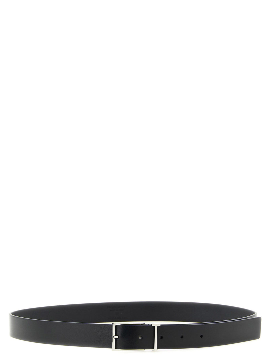 Tom Ford Black Calfskin Thin Belt