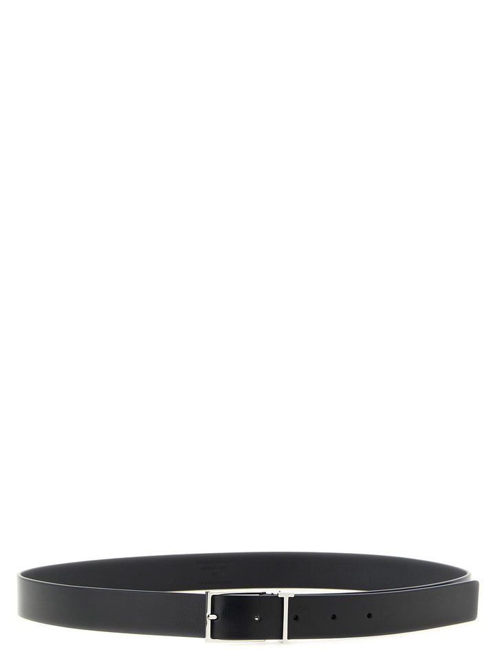 Tom Ford Black Calfskin Thin Belt