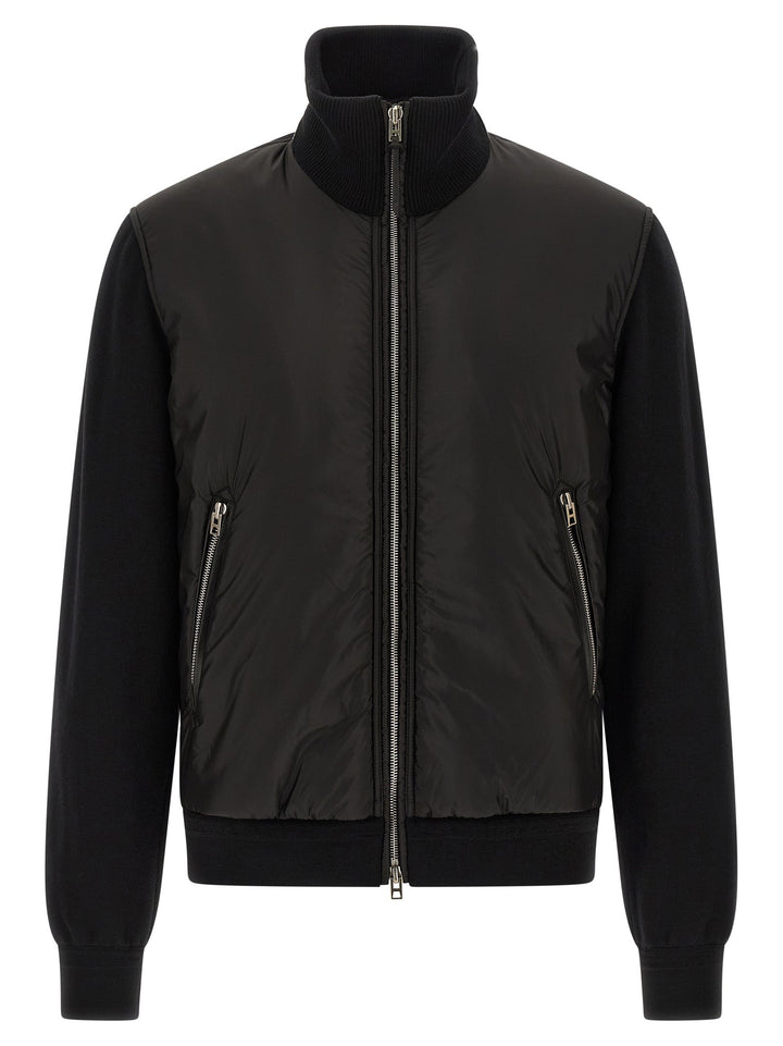 Men’s Tom Ford Black Wool Bomber
