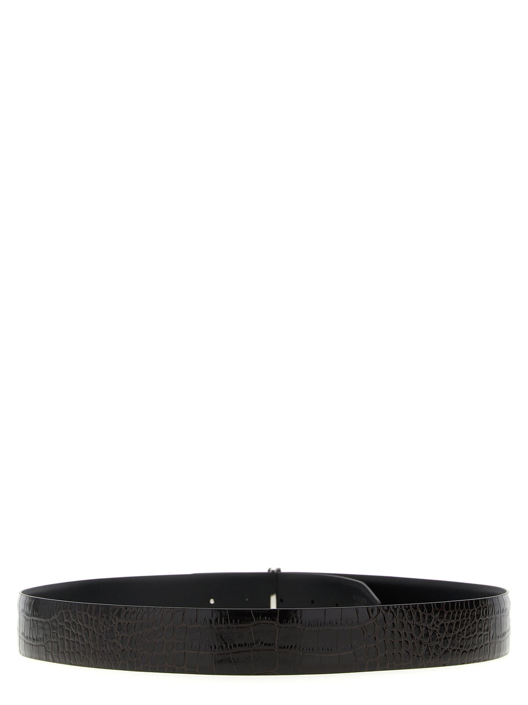 Tom Ford Brown Calfskin Belt