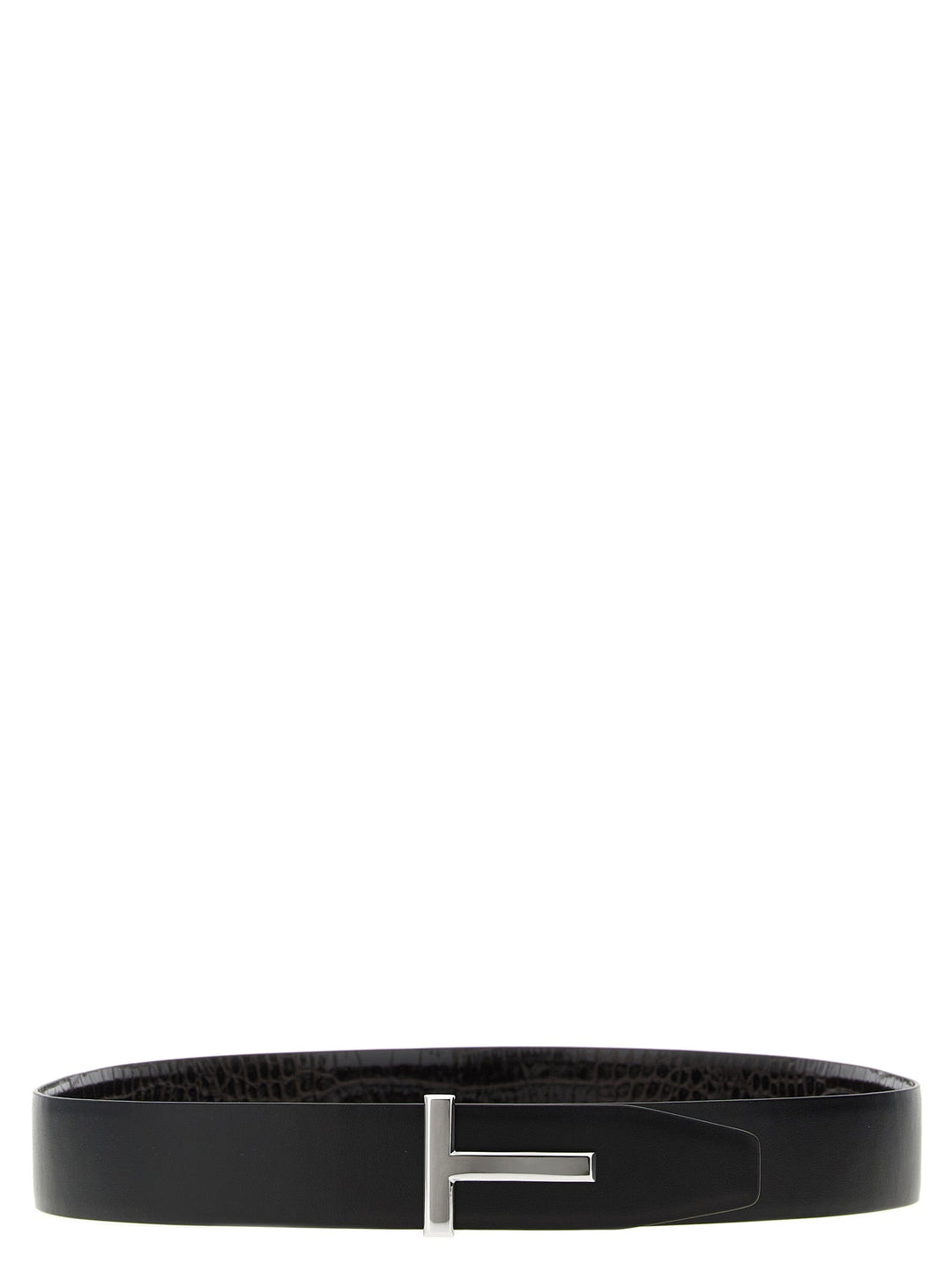 Tom Ford Brown Calfskin Belt
