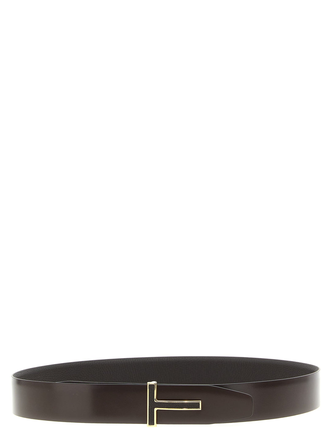 Tom Ford Brown Calfskin Belt