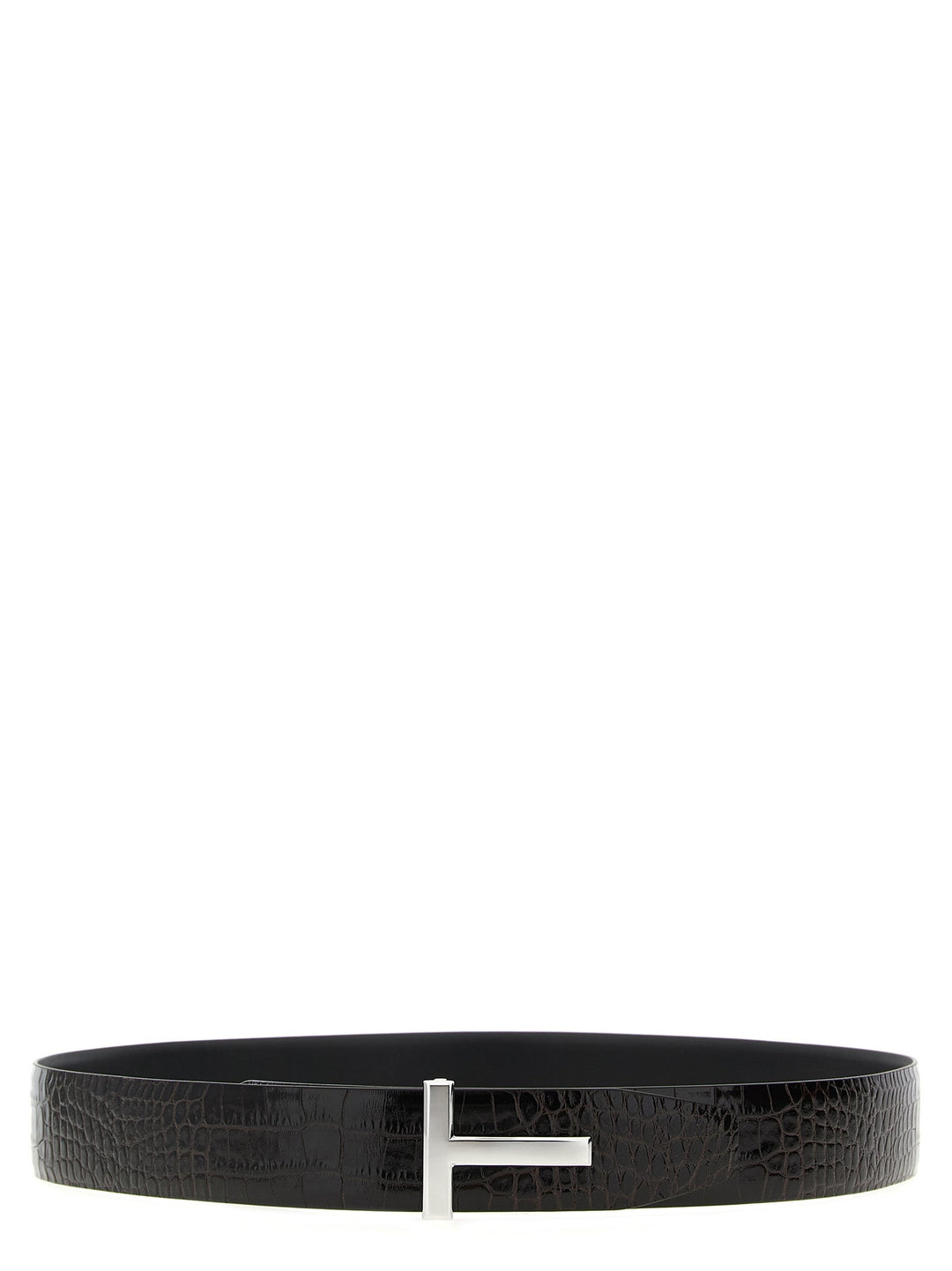 Tom Ford Brown Calfskin Belt