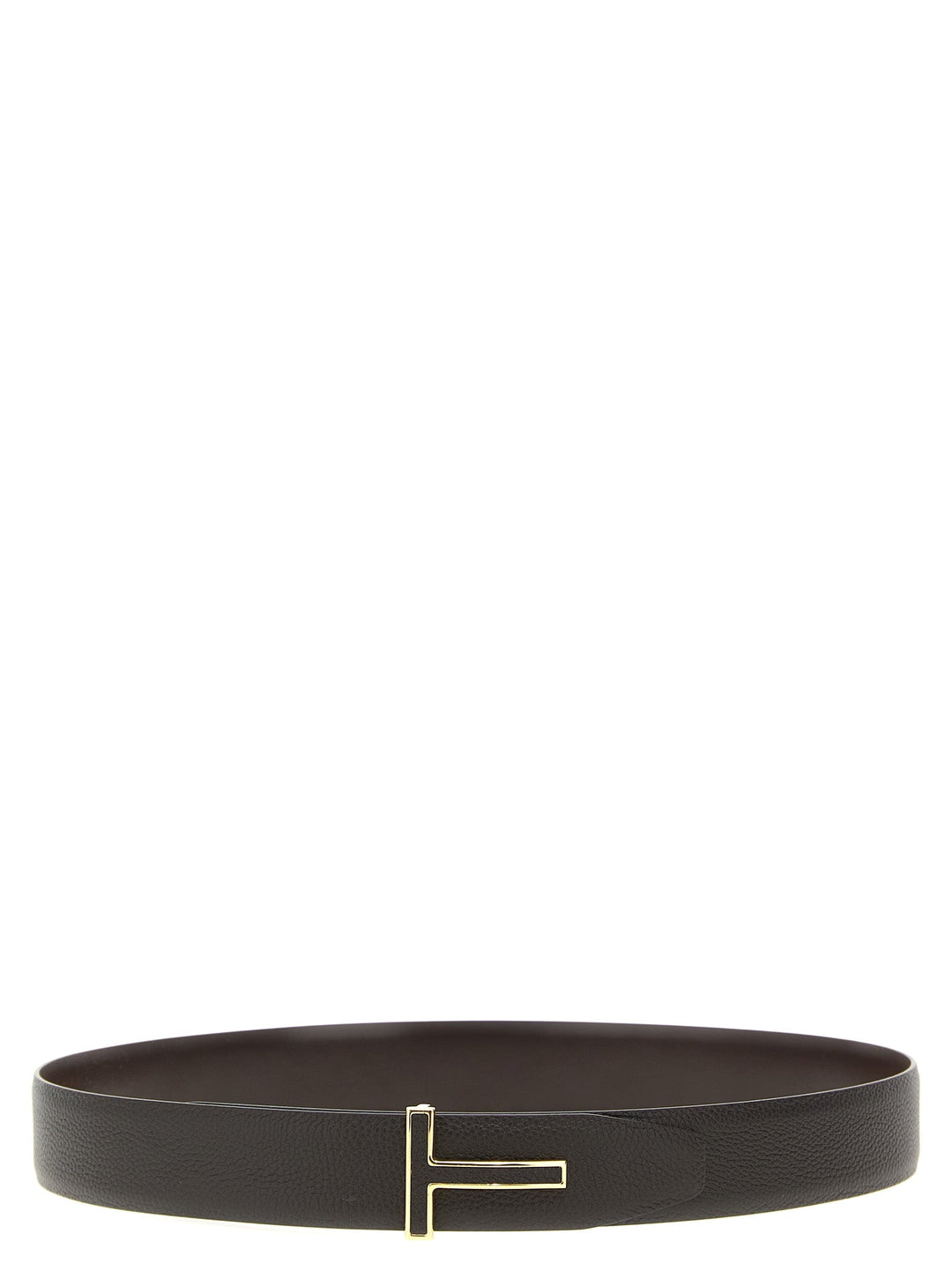Tom Ford Brown Calfskin Belt