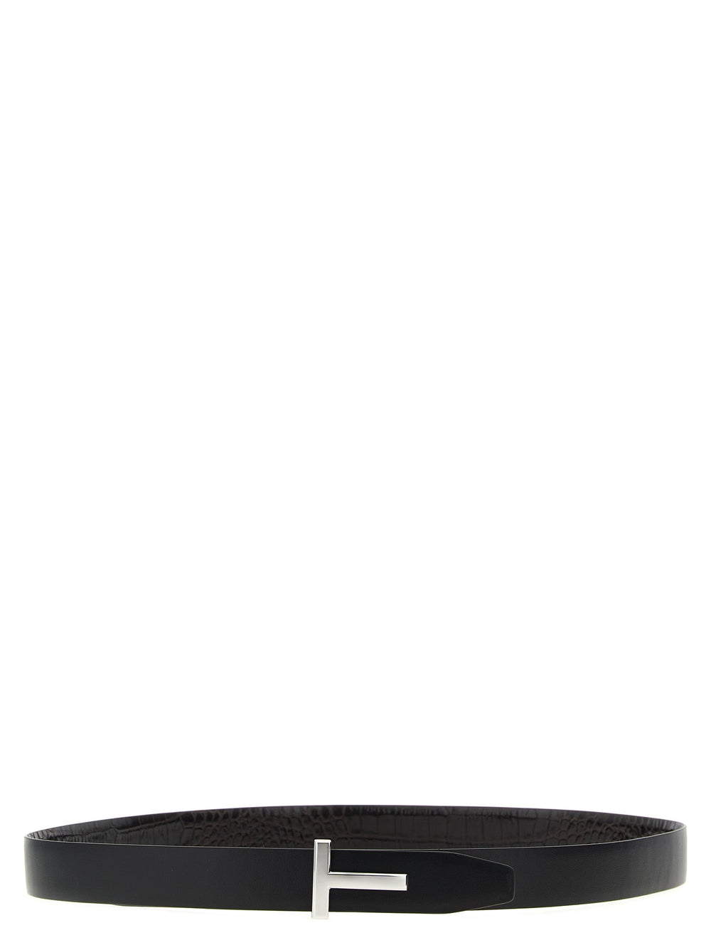 Tom Ford Brown Calfskin Regular Belt