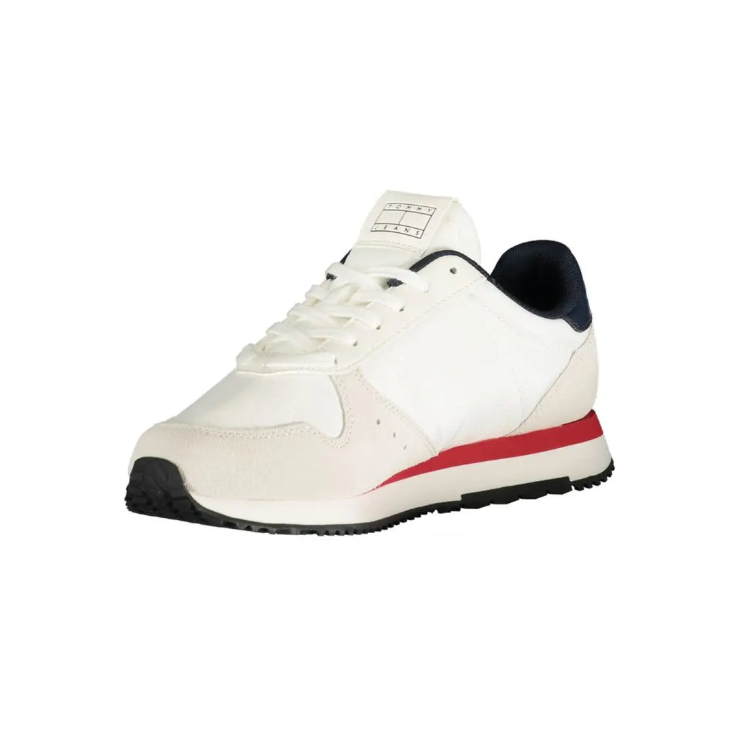 Men’s Tommy Hilfiger Bianco Leather Men Sneaker