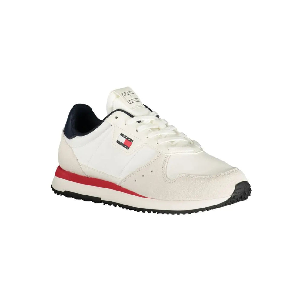 Men’s Tommy Hilfiger Bianco Leather Men Sneaker