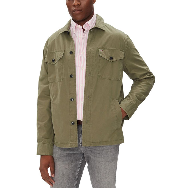 Men’s Tommy Hilfiger Bicolor Recycled Cotton Coat