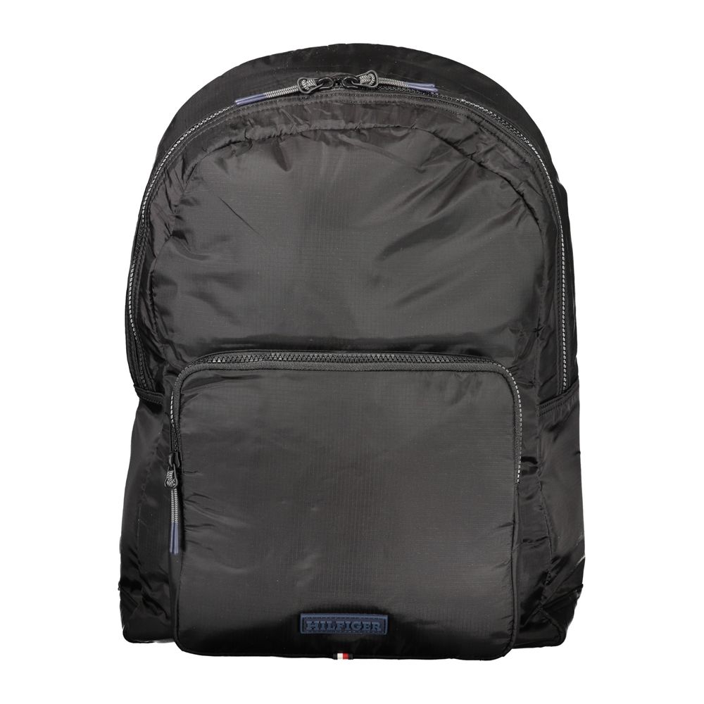 Men’s Tommy Hilfiger Black Polyurethane Men Backpack