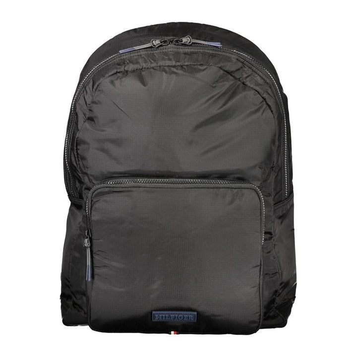 Men’s Tommy Hilfiger Black Polyurethane Men Backpack
