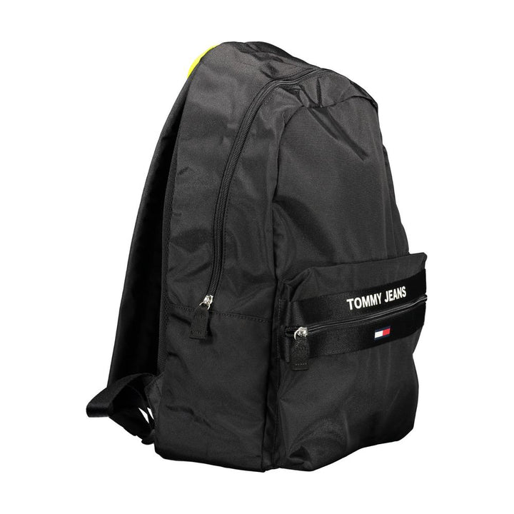 Men’s Tommy Hilfiger Black Recycled Polyester Men Backpack