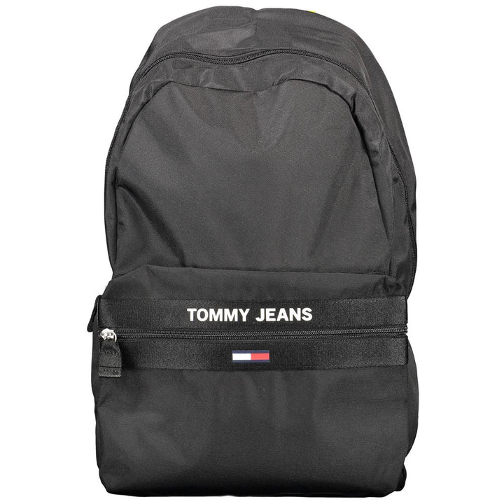 Men’s Tommy Hilfiger Black Recycled Polyester Men Backpack