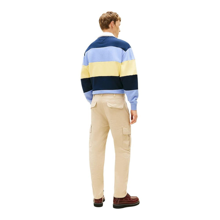 Men’s Tommy Hilfiger Jeans Beige Recycled Cotton Cargo Pants