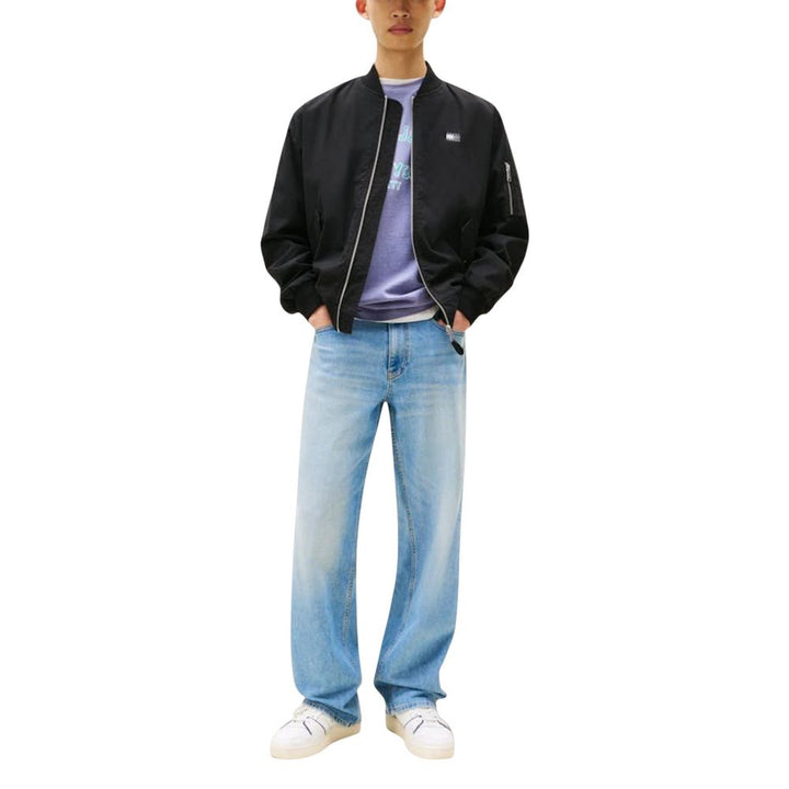 Men’s Tommy Hilfiger Jeans Black Recycled Cotton Bomber