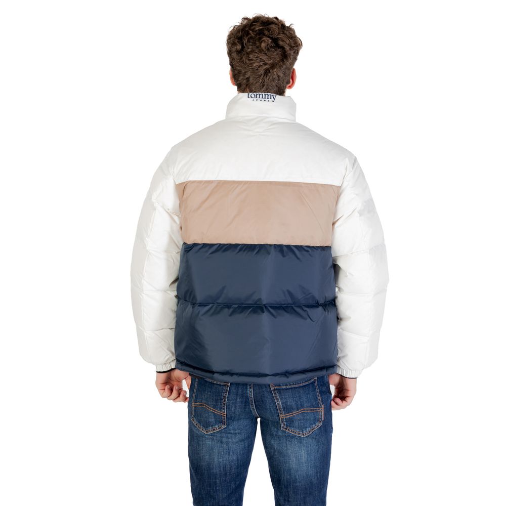 Men’s Tommy Hilfiger Jeans Cream Recycled Polyester Bomber