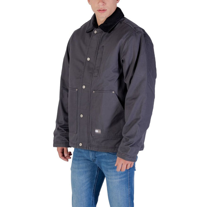 Men’s Tommy Hilfiger Jeans Gray Recycled Cotton Denim Jacket