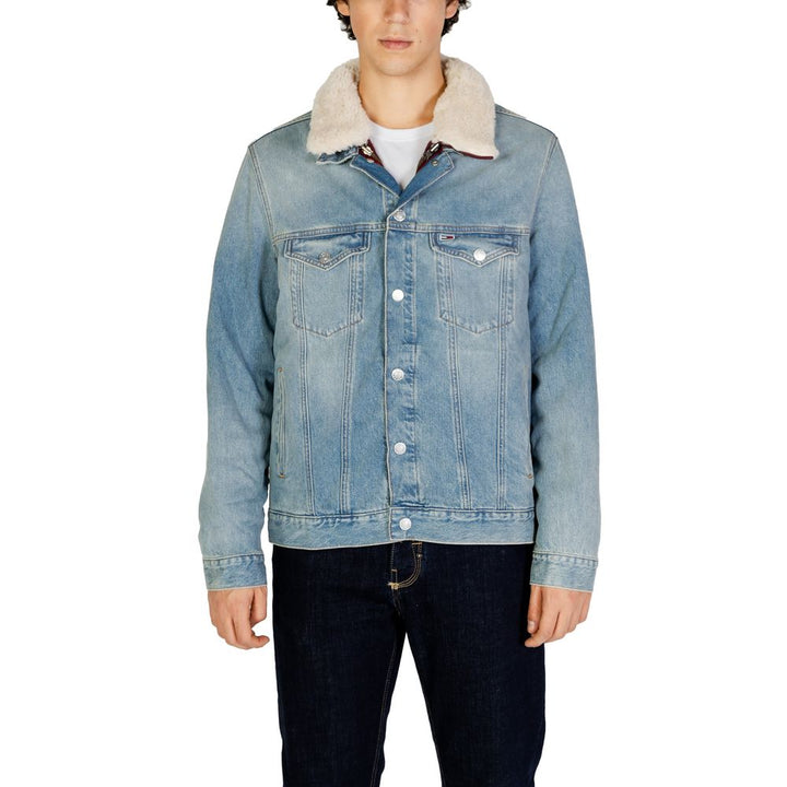 Men’s Tommy Hilfiger Jeans Light Blue Cotton Denim Jacket