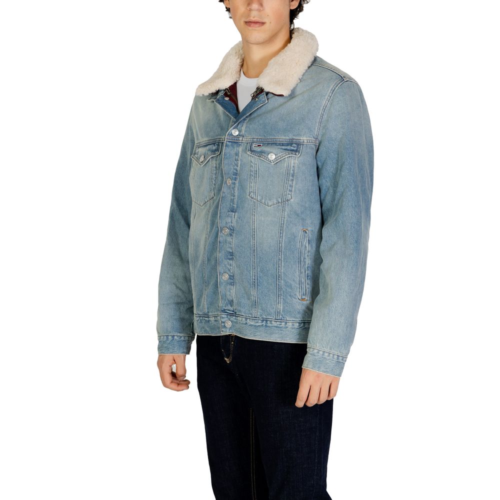 Men’s Tommy Hilfiger Jeans Light Blue Cotton Denim Jacket