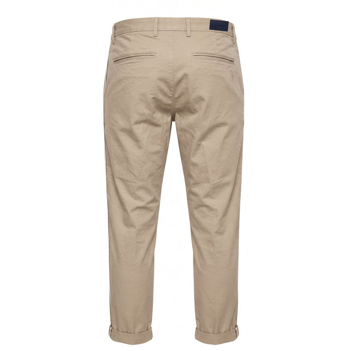 Men’s Trussardi Jeans Beige Cotton Men Pants